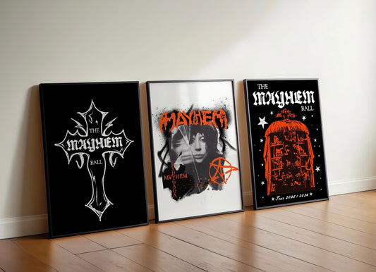 The Mayhem Ball Poster