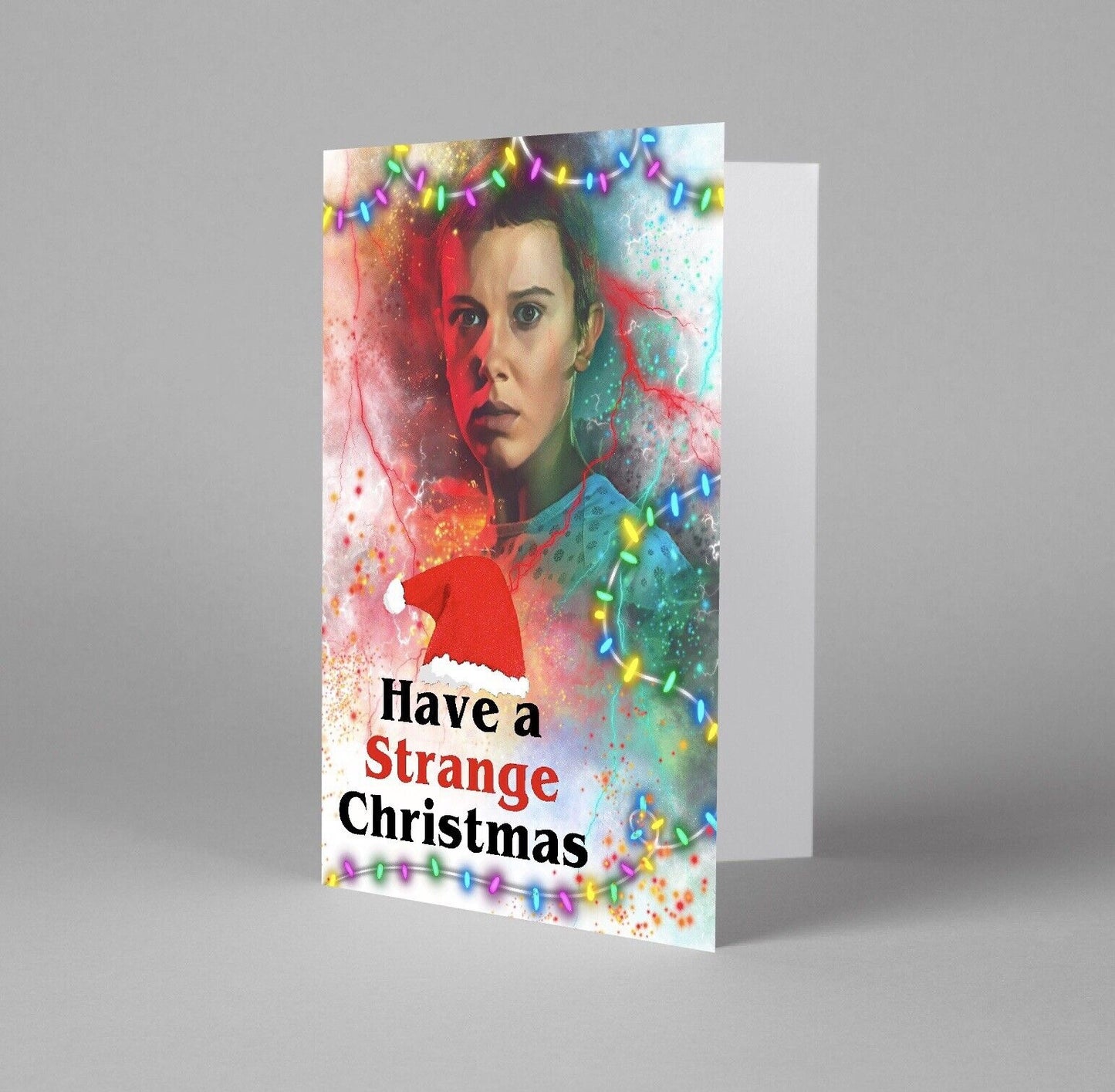 80s Sci-Fi TV Show Christmas Card