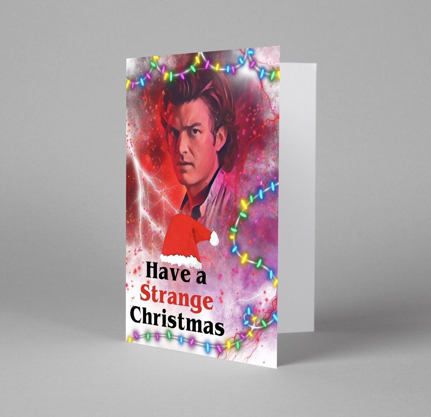80s Sci-Fi TV Show Christmas Card - DISCOUNTED