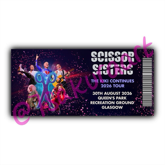 SS 2026 Tour Souvenir Tickets