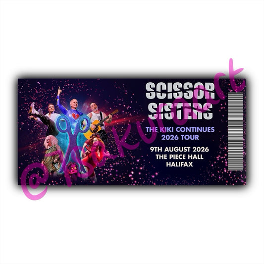 SS 2026 Tour Souvenir Tickets