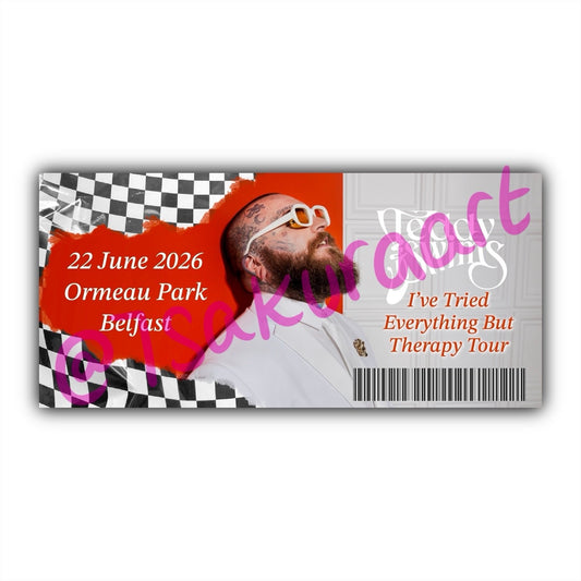 TS 2026 Tour Souvenir Tickets