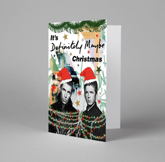 Britpop Christmas Card