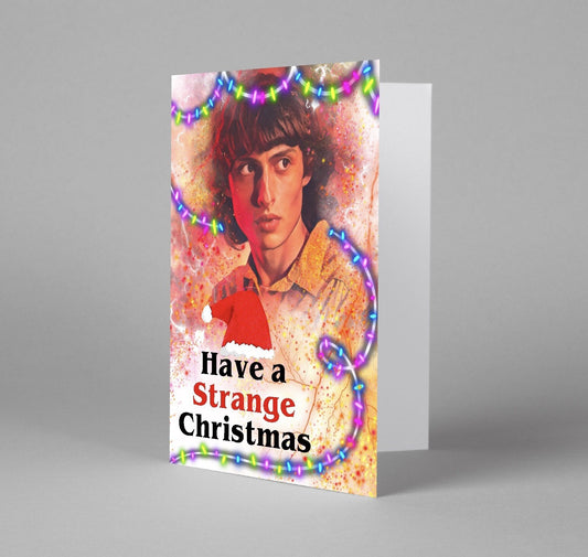 80s Sci-Fi TV Show Christmas Card