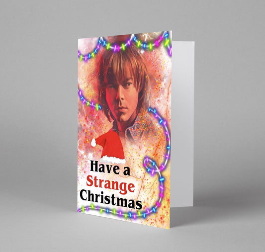 80s Sci-Fi TV Show Christmas Card