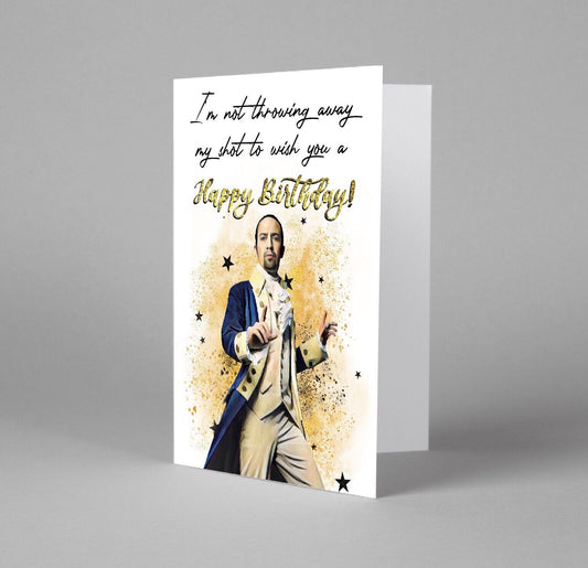 American Musical Birthday Card