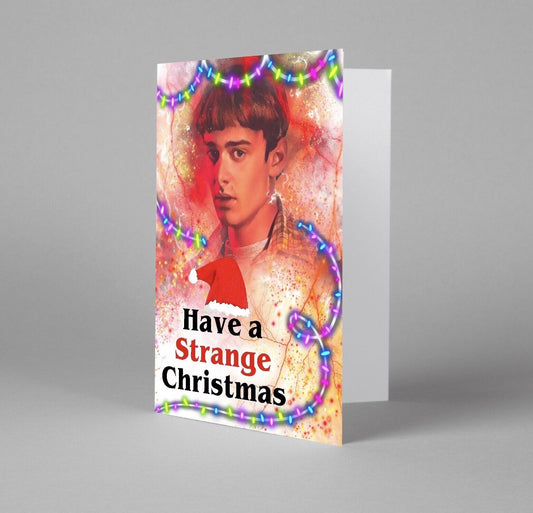 80s Sci-Fi TV Show Christmas Card