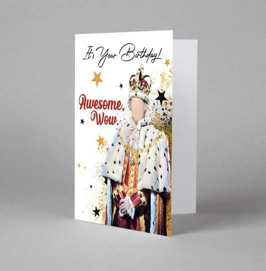 Awesome, Wow Birthday Card