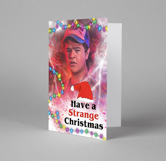80s Sci-Fi TV Show Christmas Card