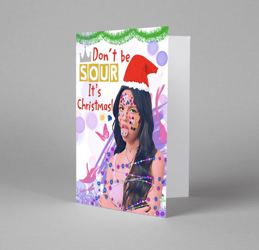 Popstar OR Christmas Card