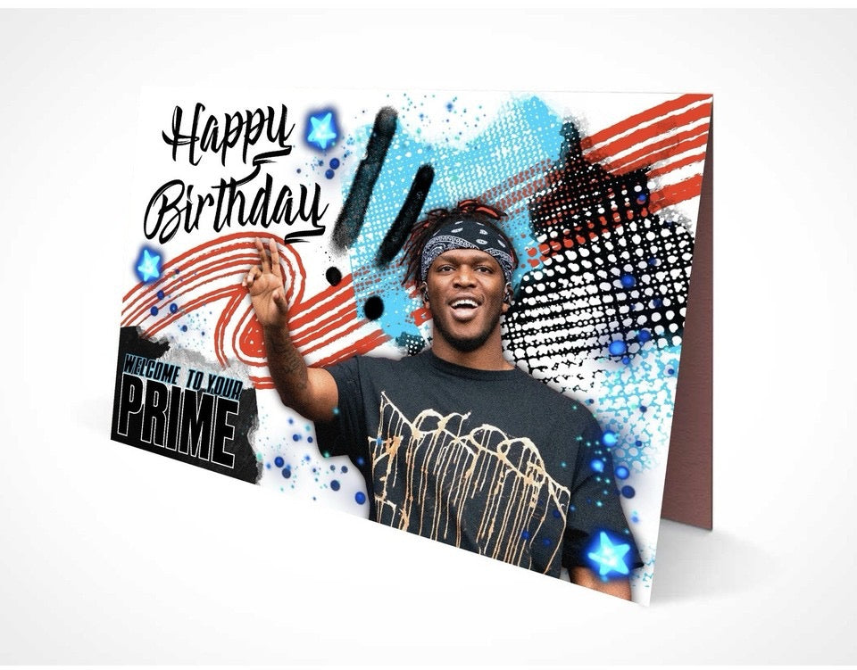 Influencer Birthday Card