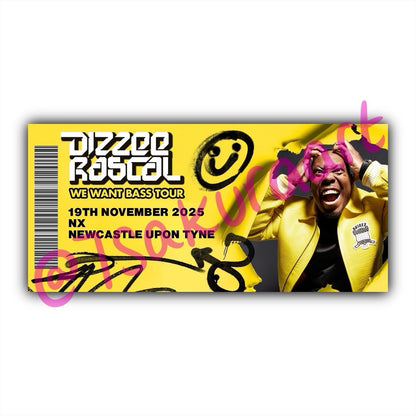 DR 2025 Tour Souvenir Tickets