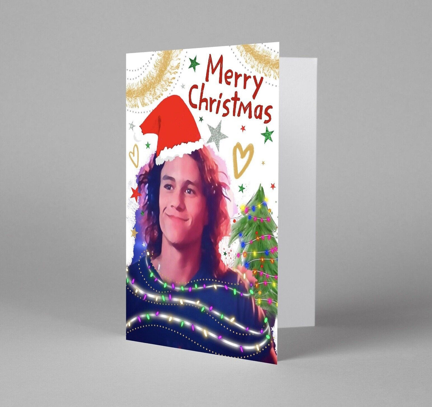 90s Rom-Com Christmas Card