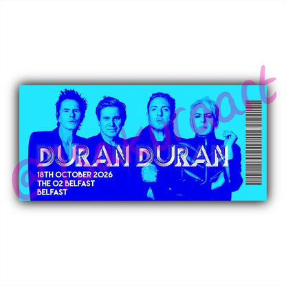 DD 2026 Tour Souvenir Tickets