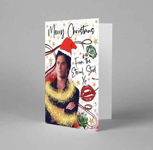 Vampire Christmas Card