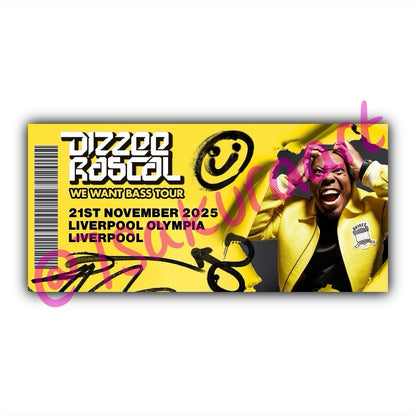 DR 2025 Tour Souvenir Tickets