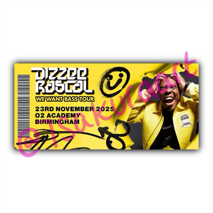 DR 2025 Tour Souvenir Tickets