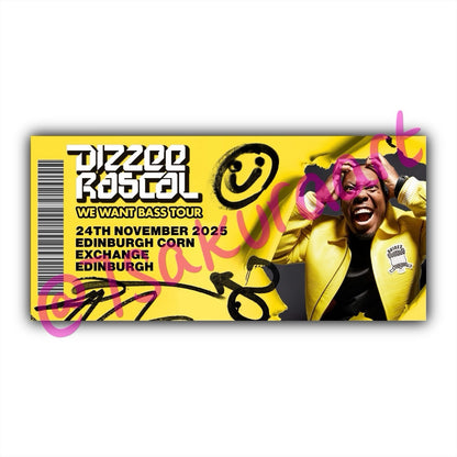 DR 2025 Tour Souvenir Tickets