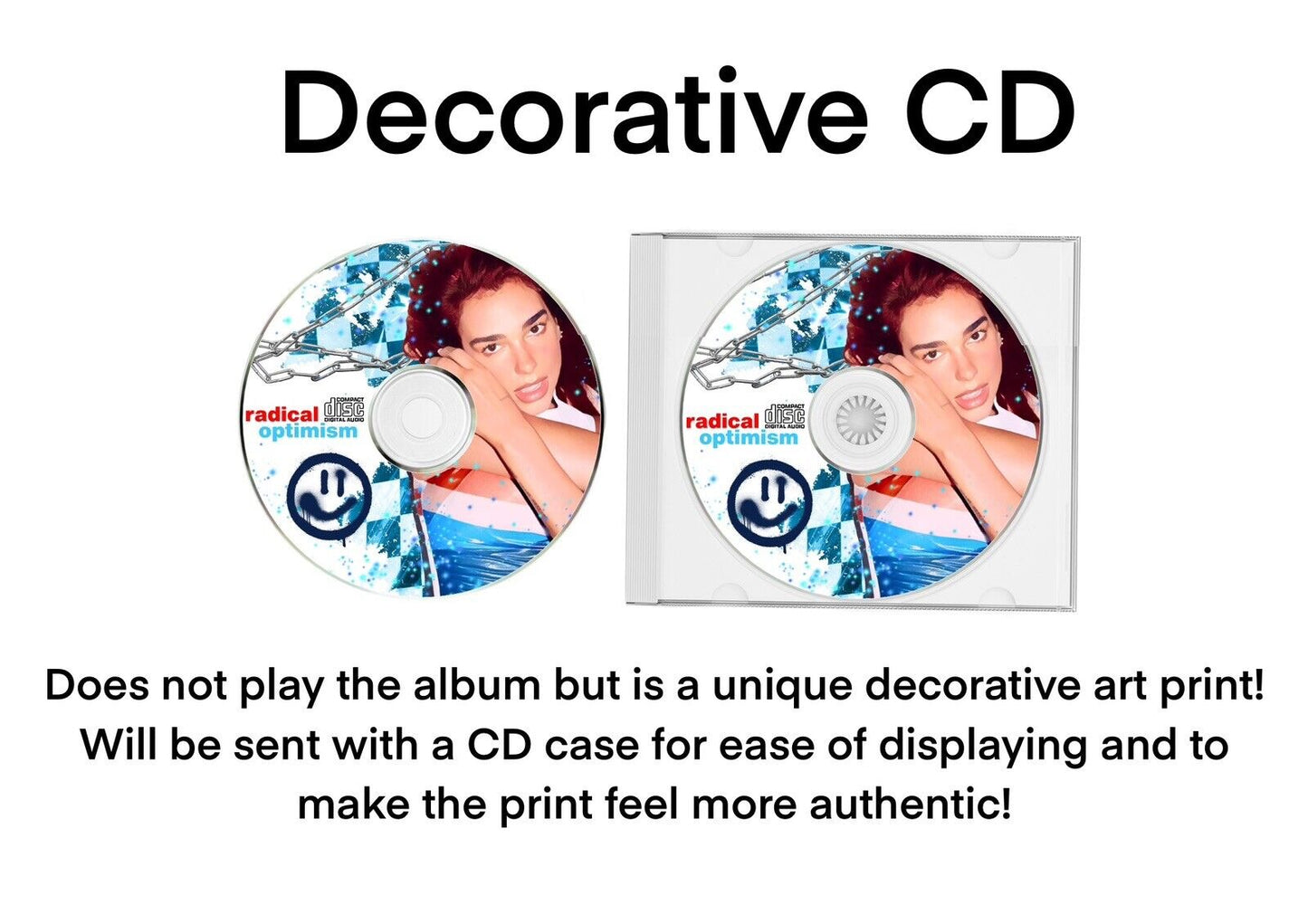 DL, RO Decorative CD Art Print
