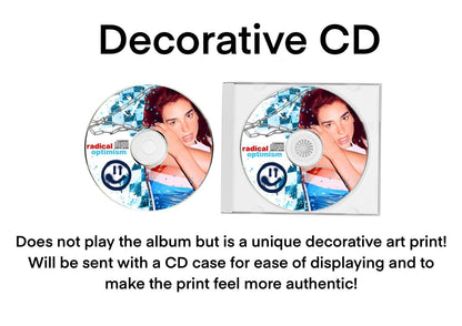 DL, RO Decorative CD Art Print