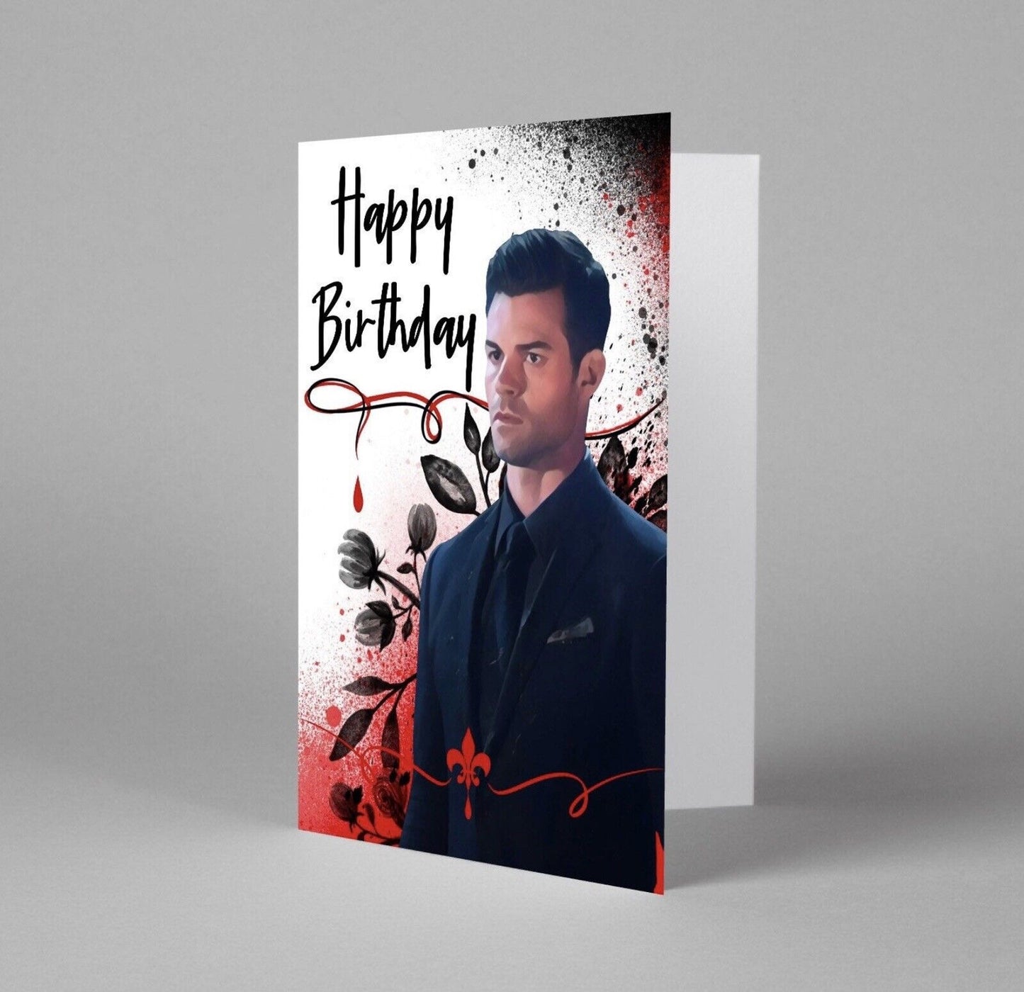 Vampire Birthday Card