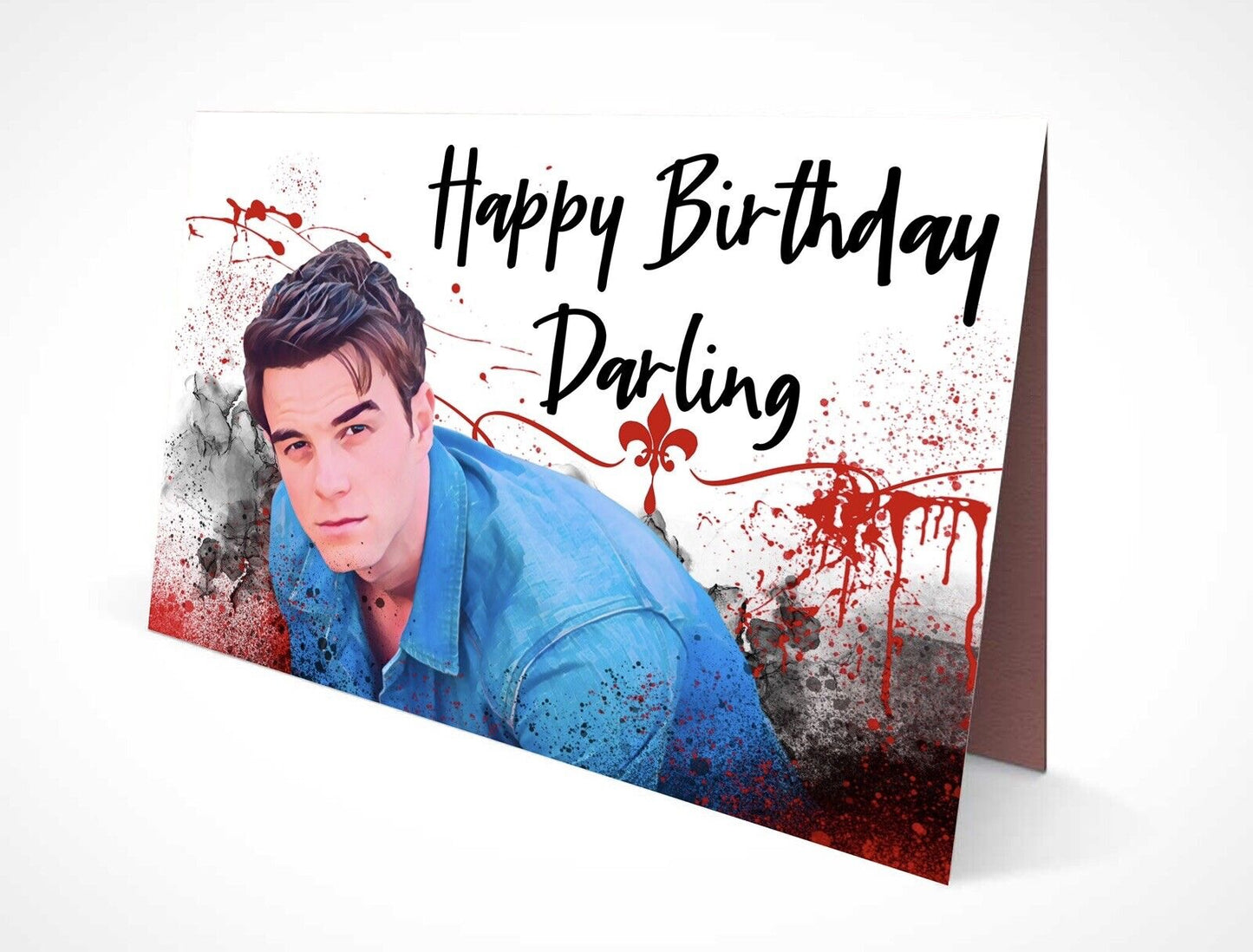 Vampire Birthday Card