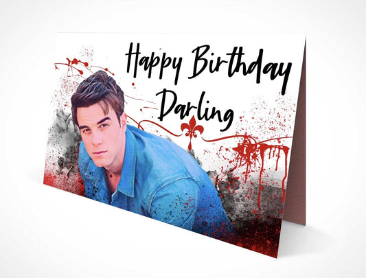 Vampire Birthday Card