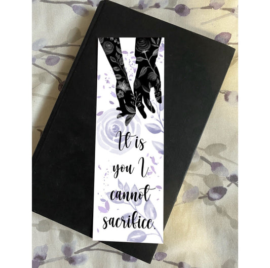 Sacrifice Bookmark