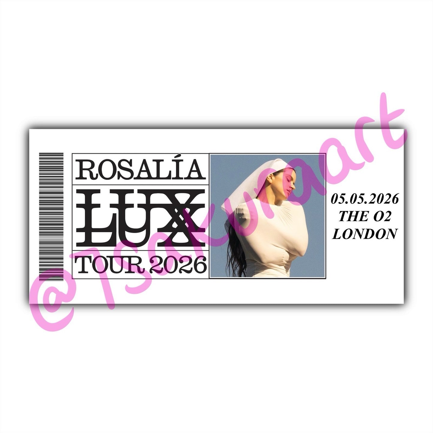 R 2026 Tour Souvenir Tickets