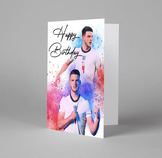 DR Football Birthday Card - DISCOUNTED
