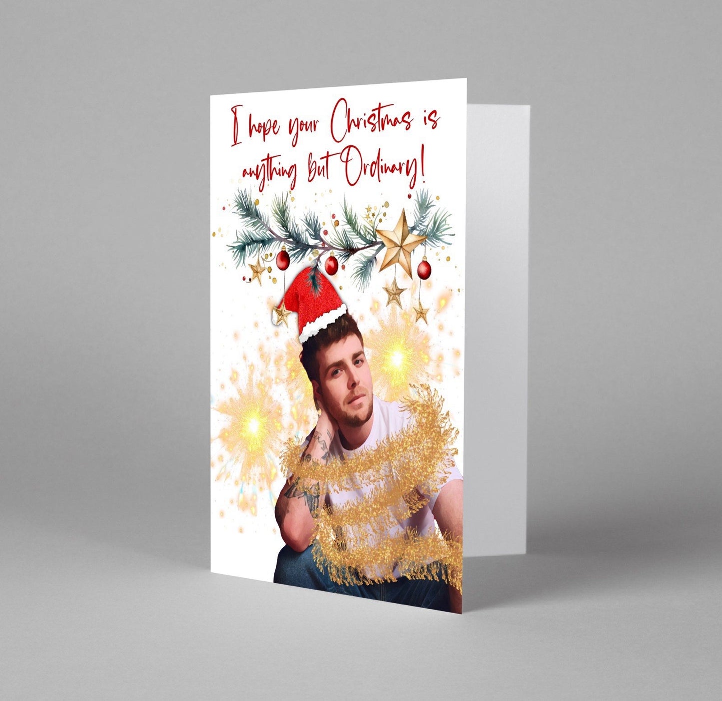 Popstar AW Christmas Card