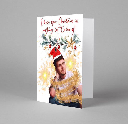 Popstar AW Christmas Card
