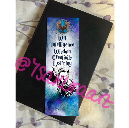 Magical Movie Blue Bookmark