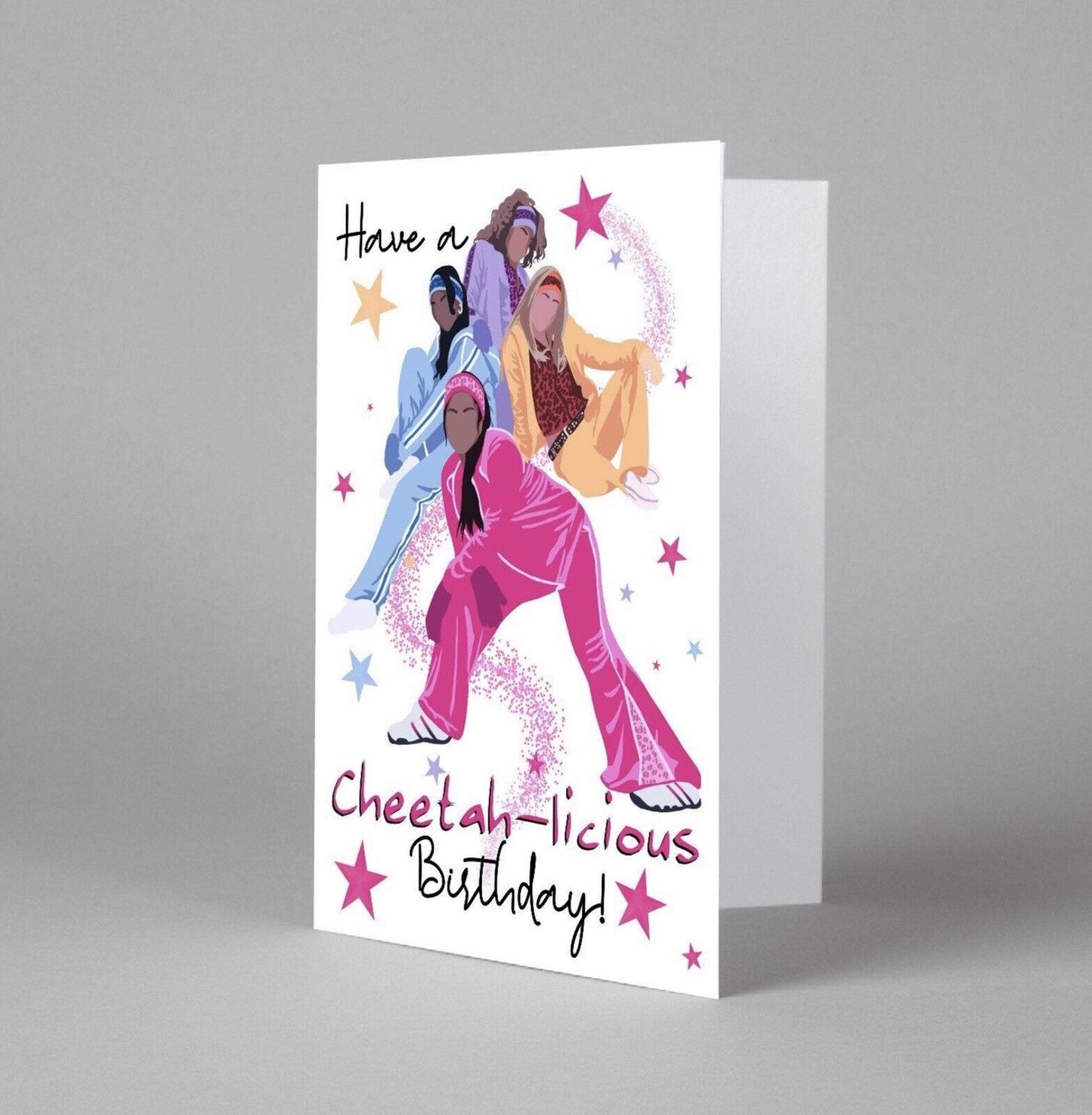 C Girls inspired Birthday Card