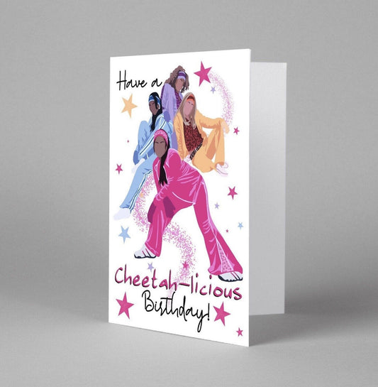 C Girls inspired Birthday Card