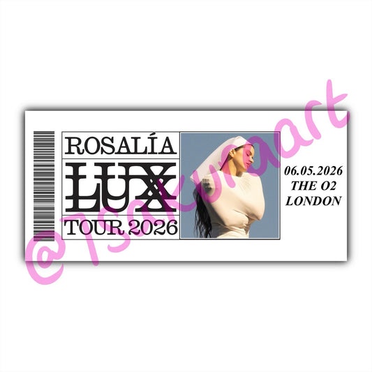 R 2026 Tour Souvenir Tickets