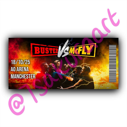 DISCOUNTED B VS M 2025 Souvenir Tickets