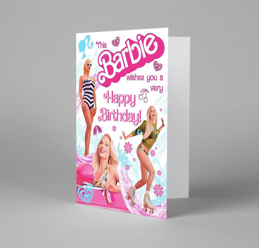 Pink Birthday Card