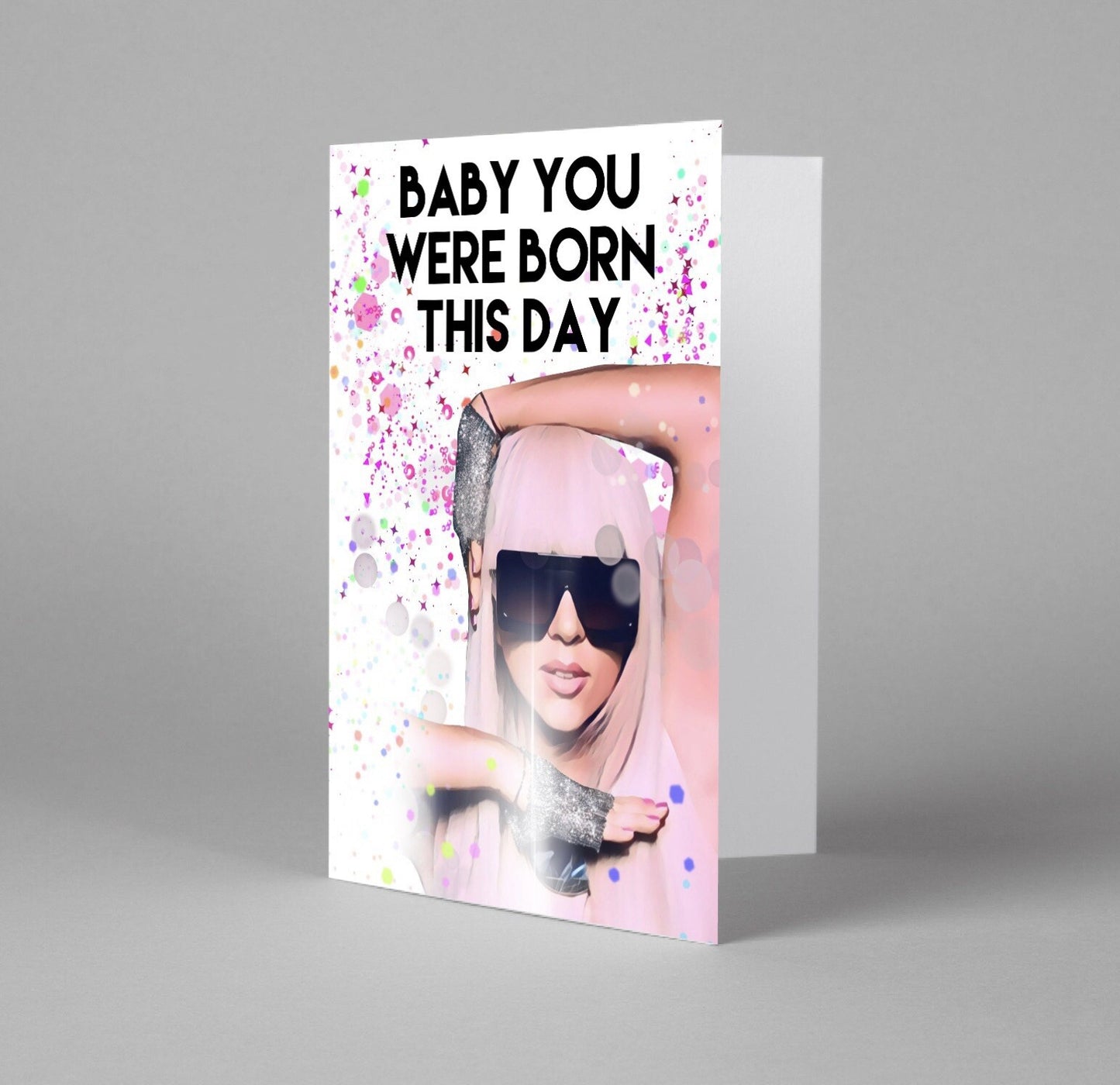 Born This Day Birthday Card