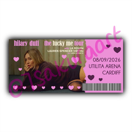 HD 2026 Tour Souvenir Tickets