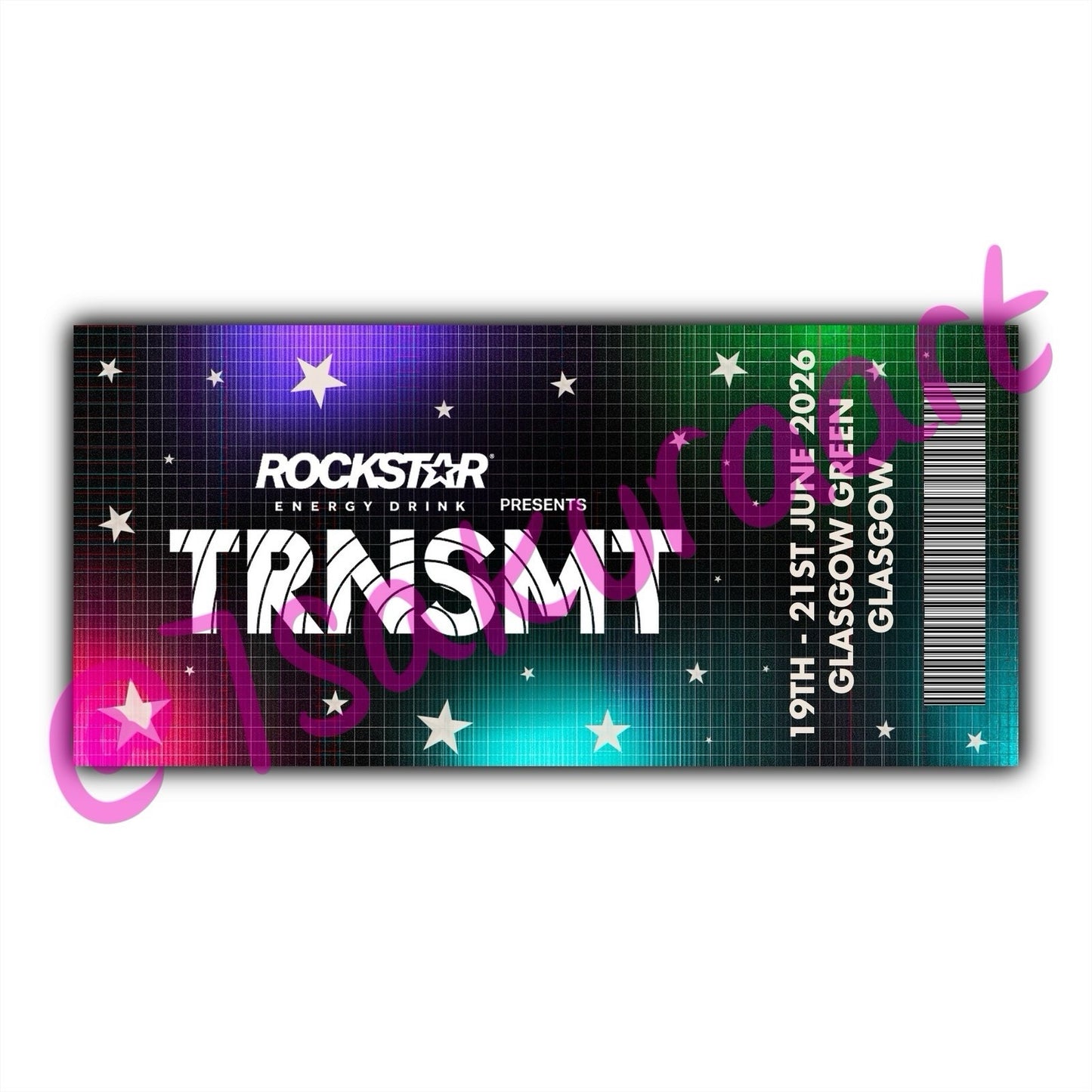 2026 Festival Tour Souvenir Tickets
