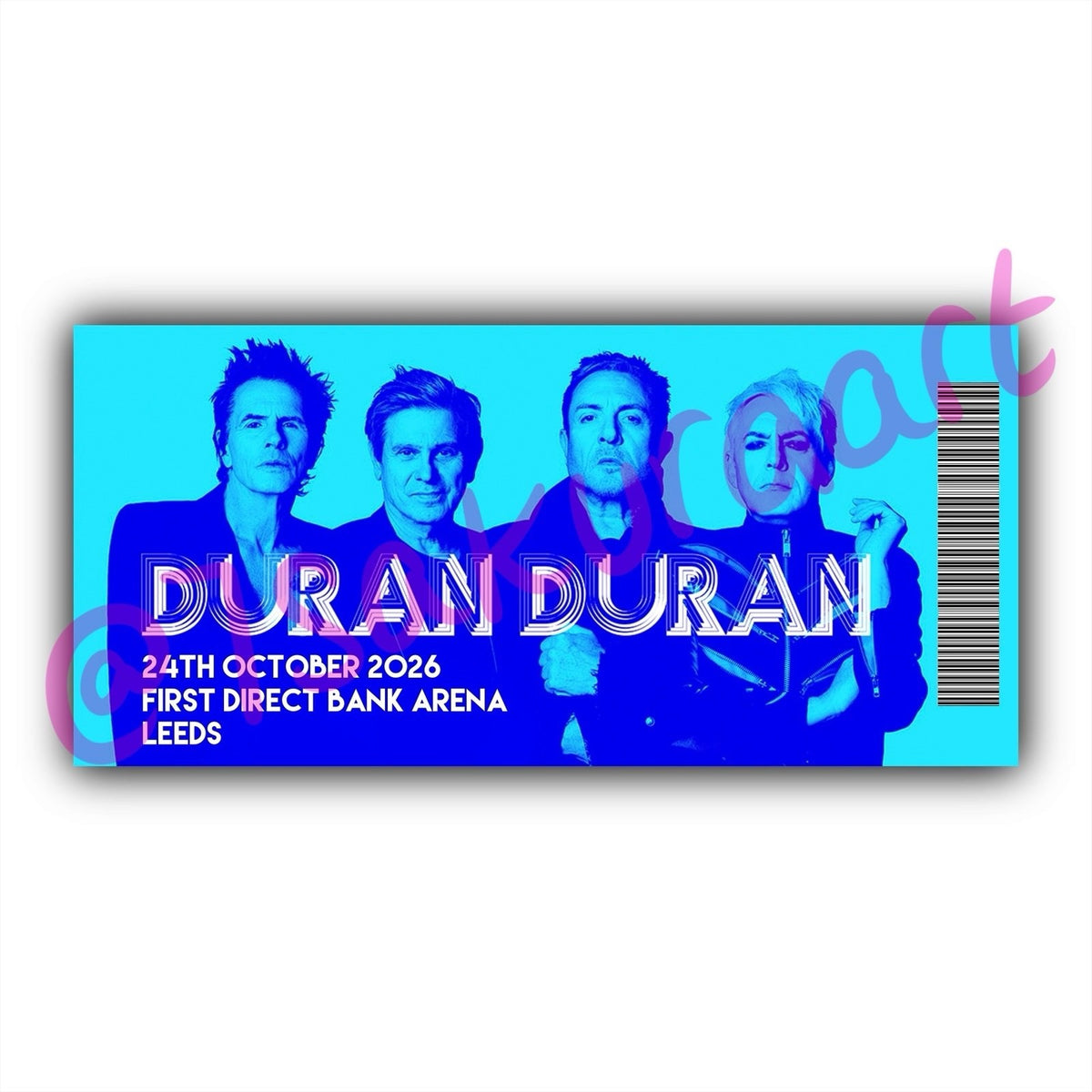 DD 2026 Tour Souvenir Tickets
