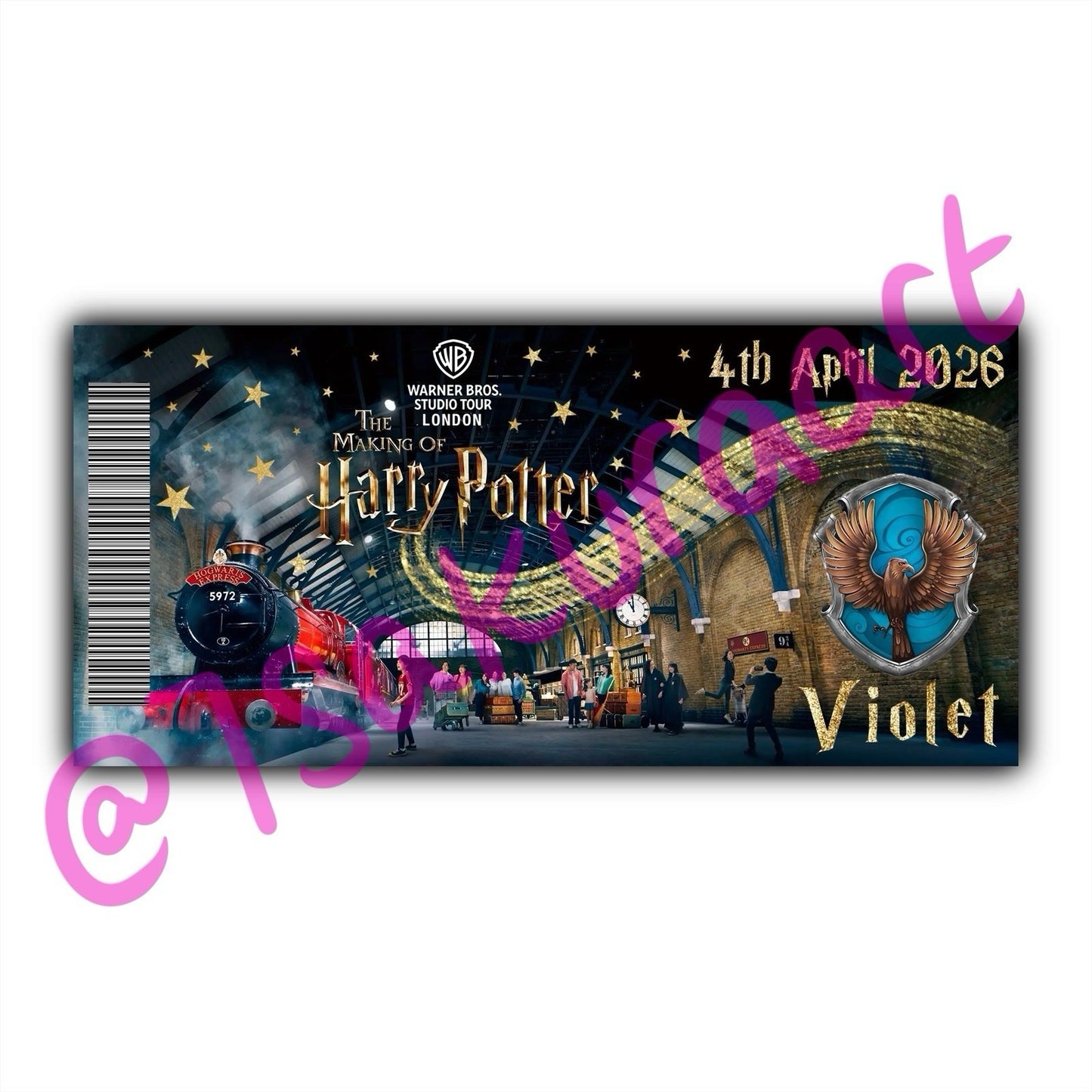 HP WBST 2026 Tour Souvenir Tickets