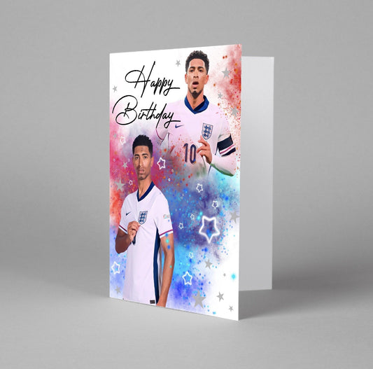 JB Football Birthday Card