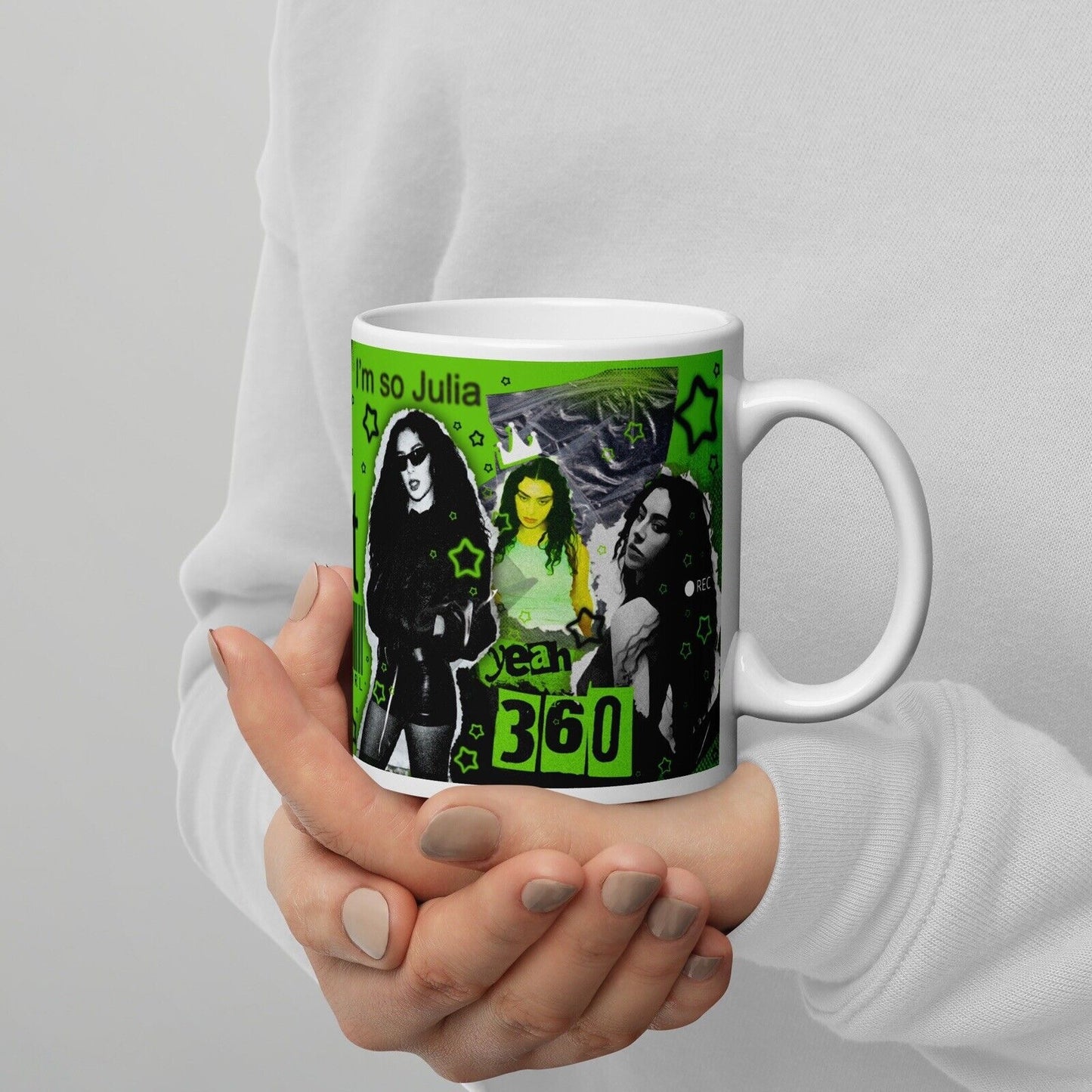 Green Popstar Mug