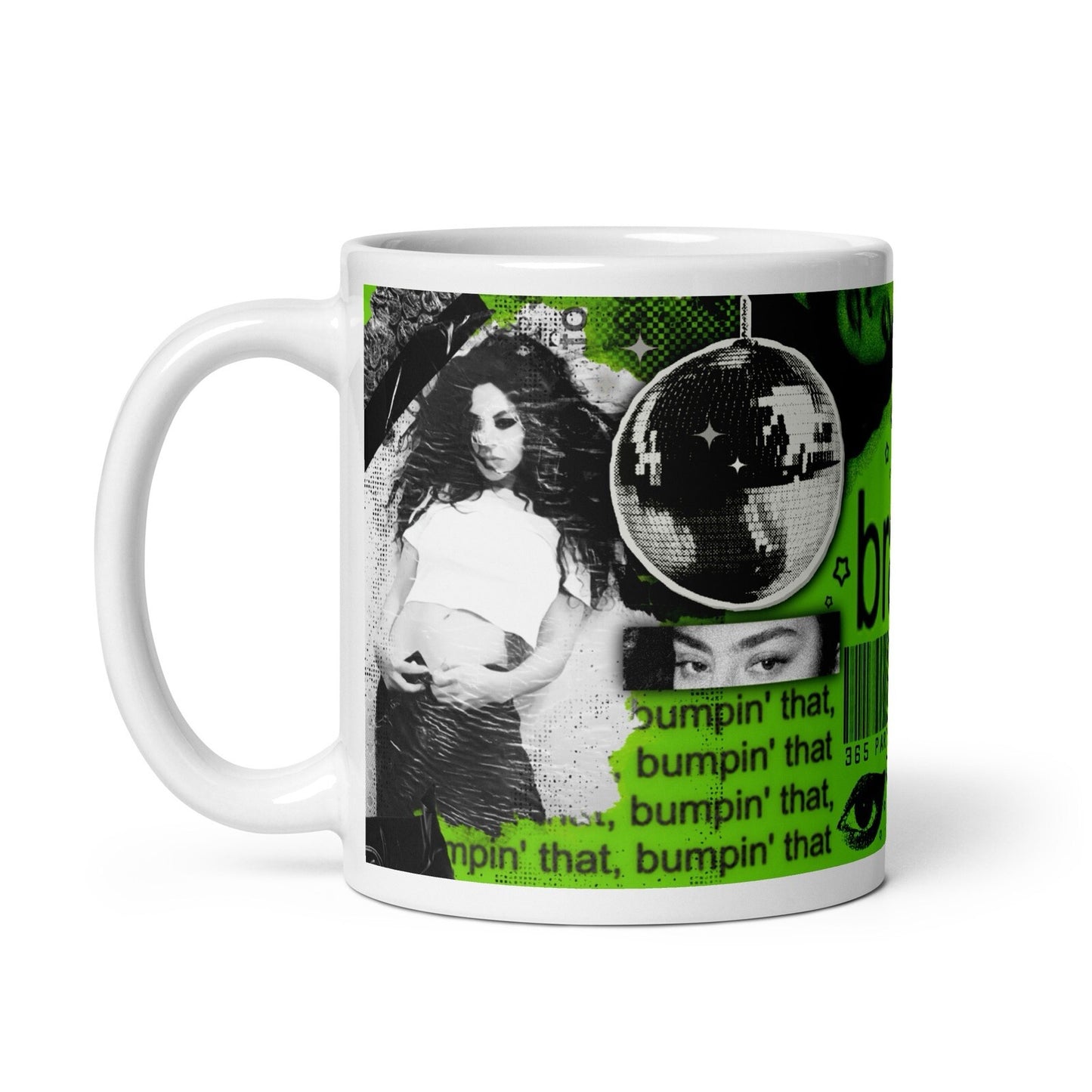 Green Popstar Mug