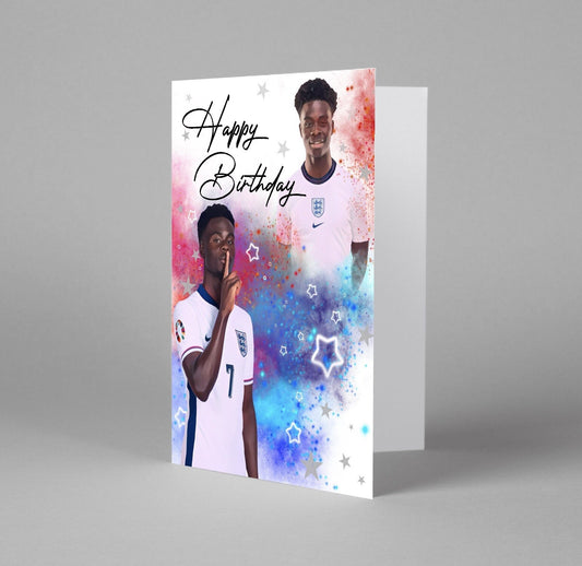 BS Football Birthday Card