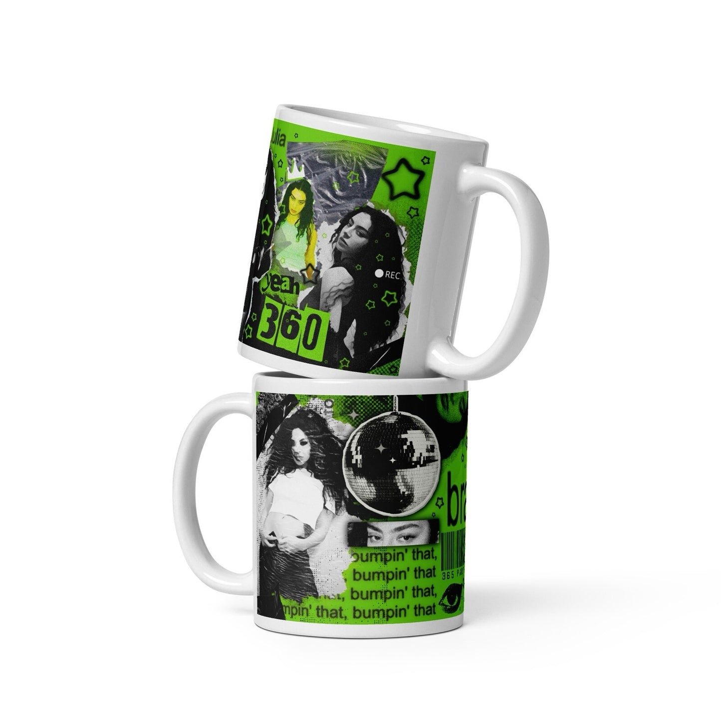 Green Popstar Mug