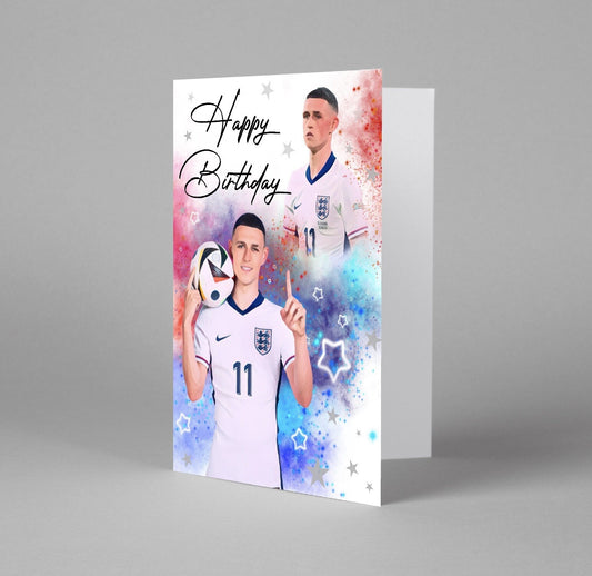 PF Football Birthday Card