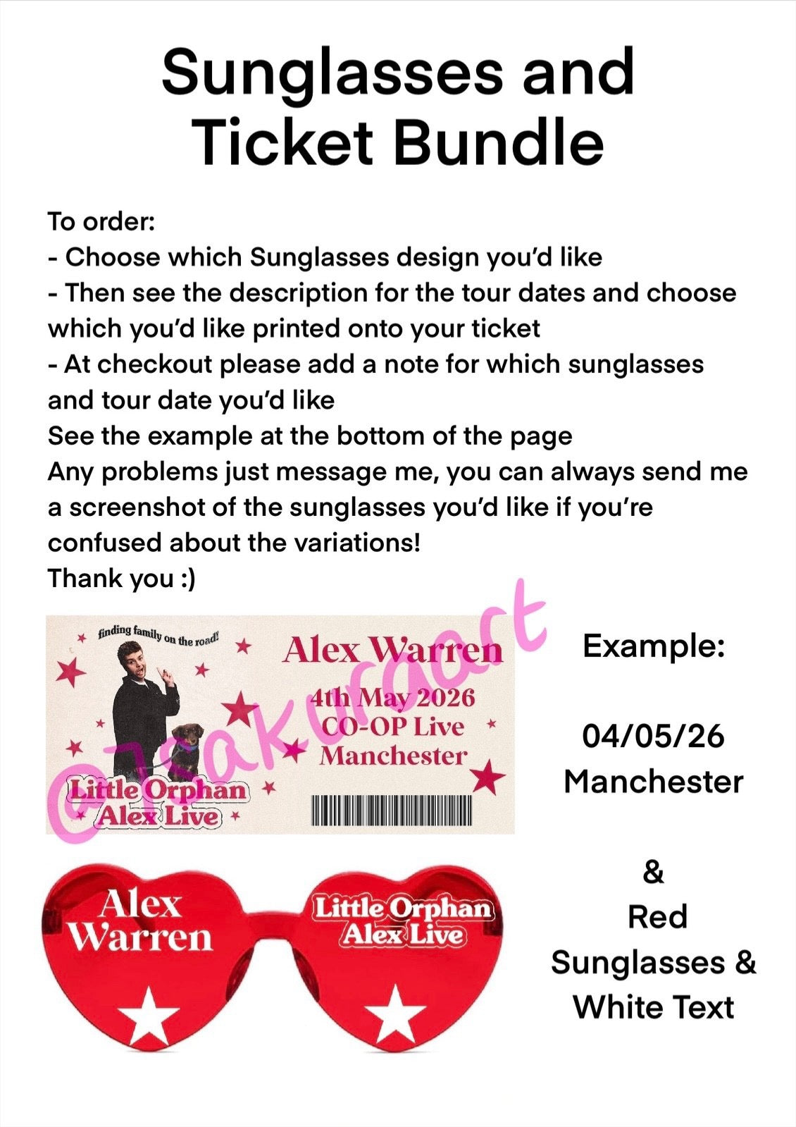 AW 2026 Tour Sunglasses